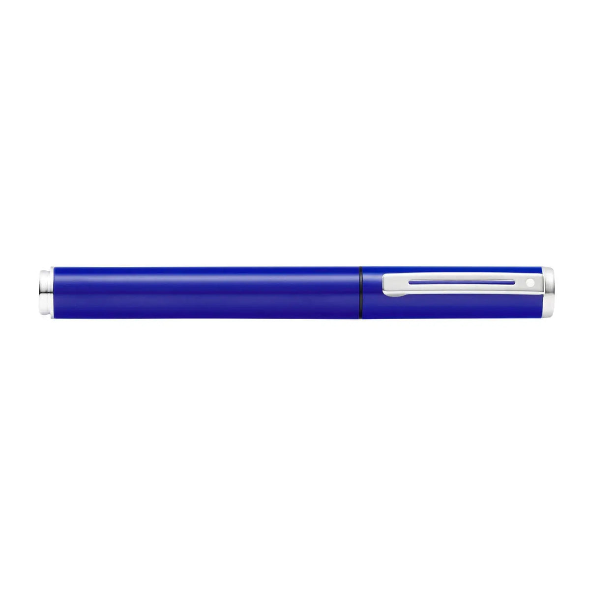 Sheaffer Pop Blue Ballpoint Pen with Chrome Trim (E2920151) cross