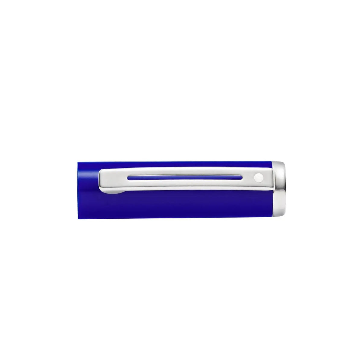 Sheaffer Pop Blue Ballpoint Pen with Chrome Trim (E2920151) cross