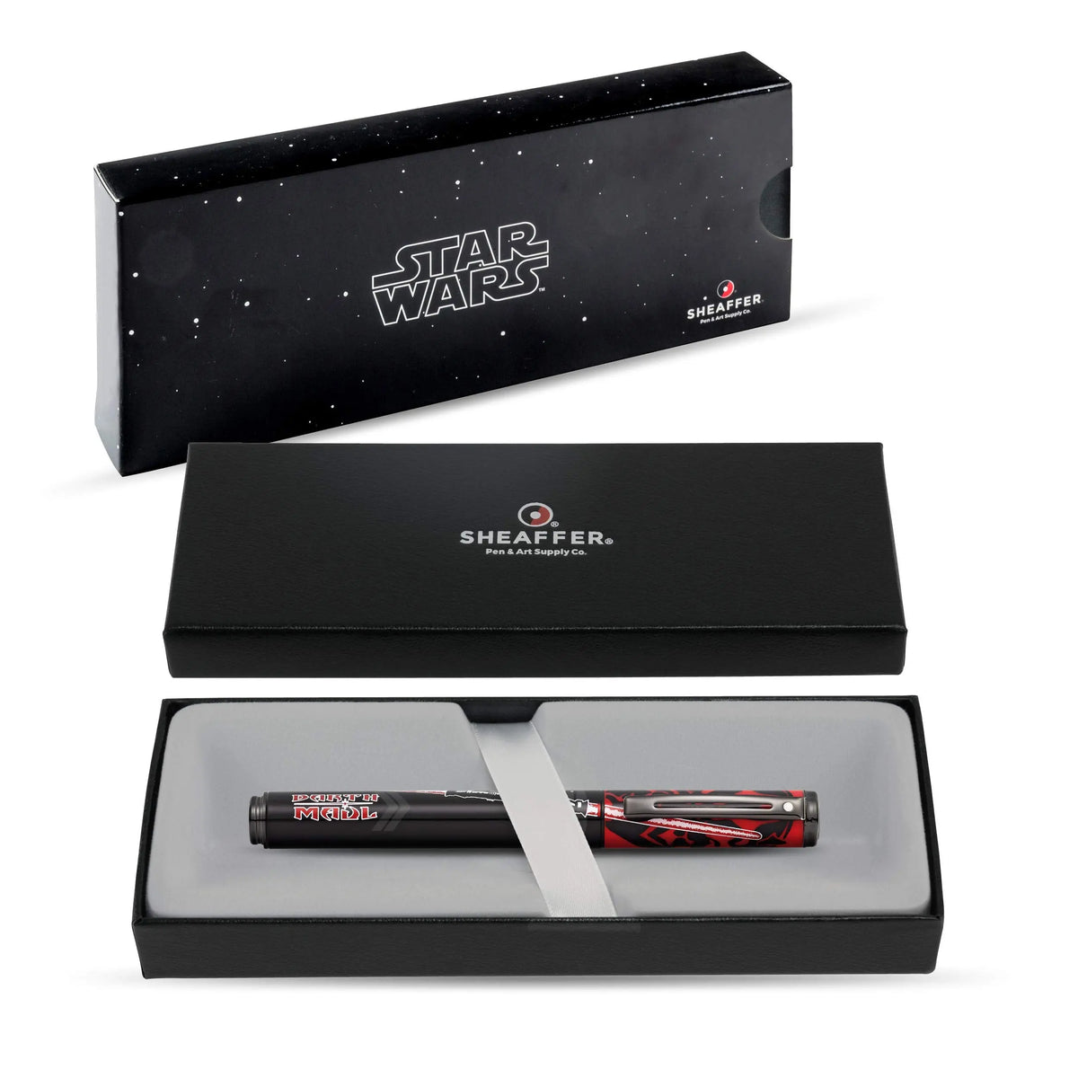 Sheaffer Pop Fountain Pen with Chrome Trim and Medium Nib in Gift Box cross