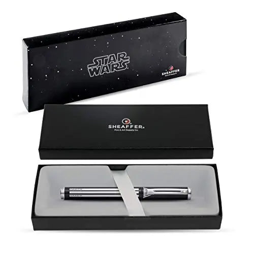 Sheaffer Pop Fountain Pen with Chrome Trim and Medium Nib in Gift Box cross