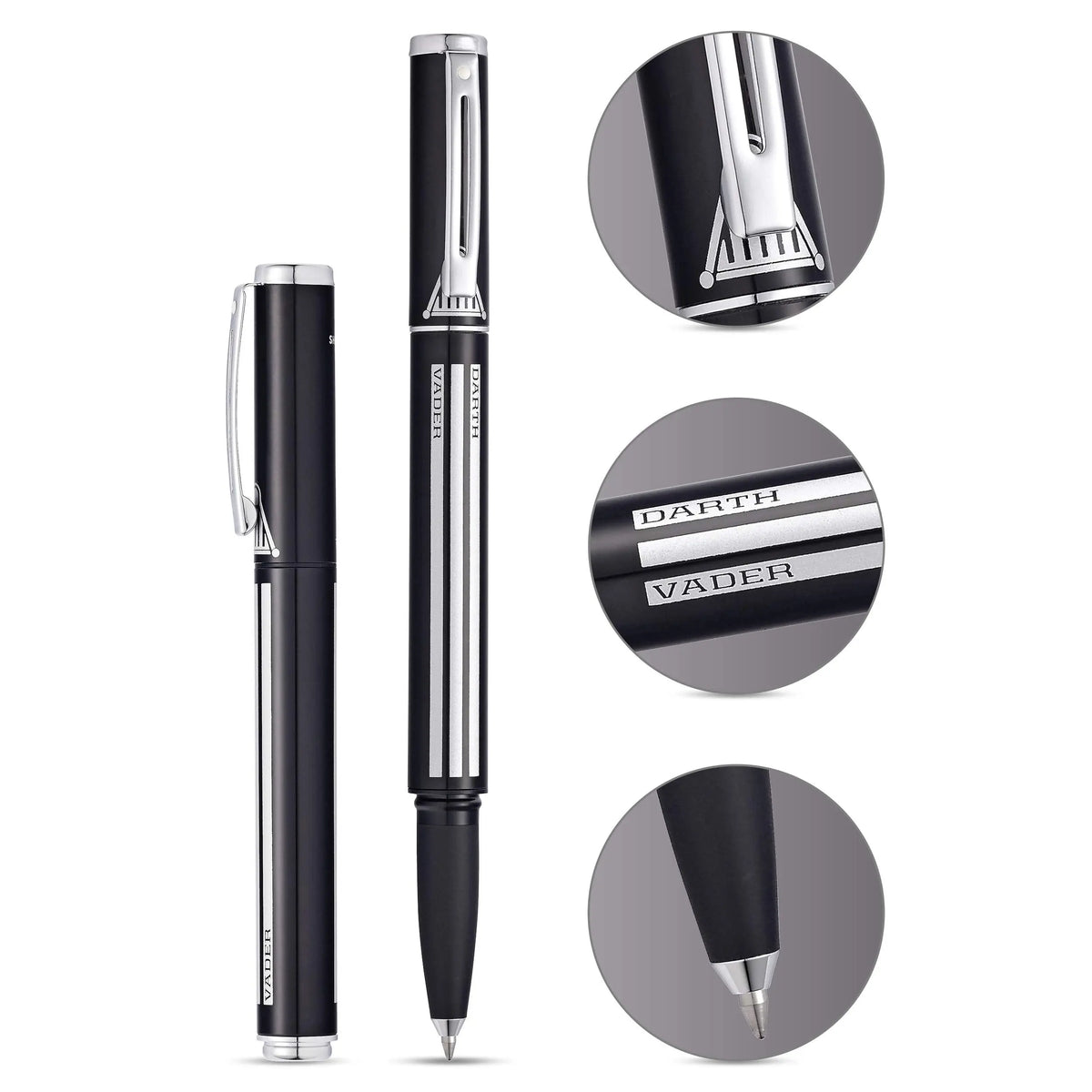 Sheaffer Pop Fountain Pen with Chrome Trim and Medium Nib in Gift Box cross