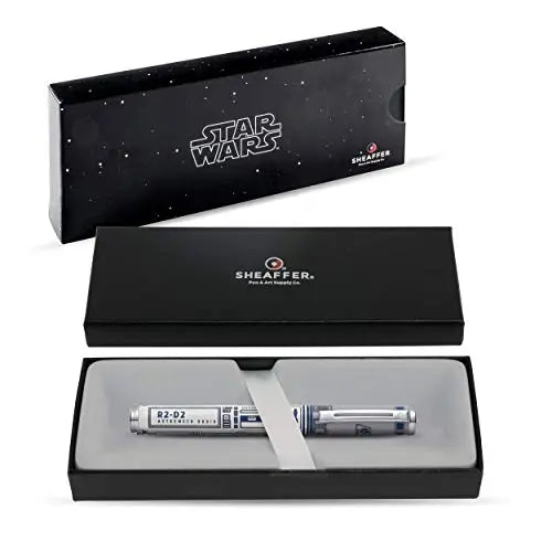 Sheaffer Pop Fountain Pen with Chrome Trim and Medium Nib in Gift Box cross