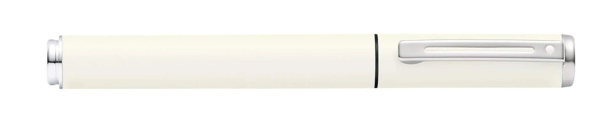 Sheaffer Pop Fountain Pen with Chrome Trim and Medium Nib in Gift Box cross