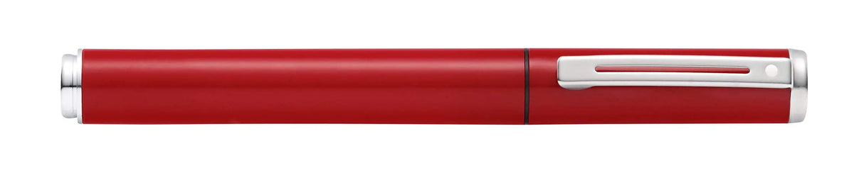 Sheaffer Pop Fountain Pen with Chrome Trim and Medium Nib in Gift Box cross