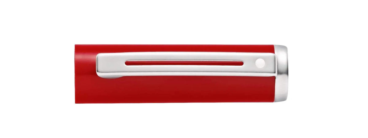 Sheaffer Pop Fountain Pen with Chrome Trim and Medium Nib in Gift Box cross
