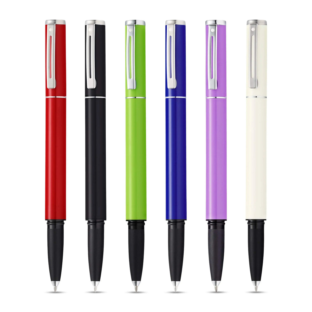 Sheaffer Pop Fountain Pen with Chrome Trim and Medium Nib in Gift Box cross