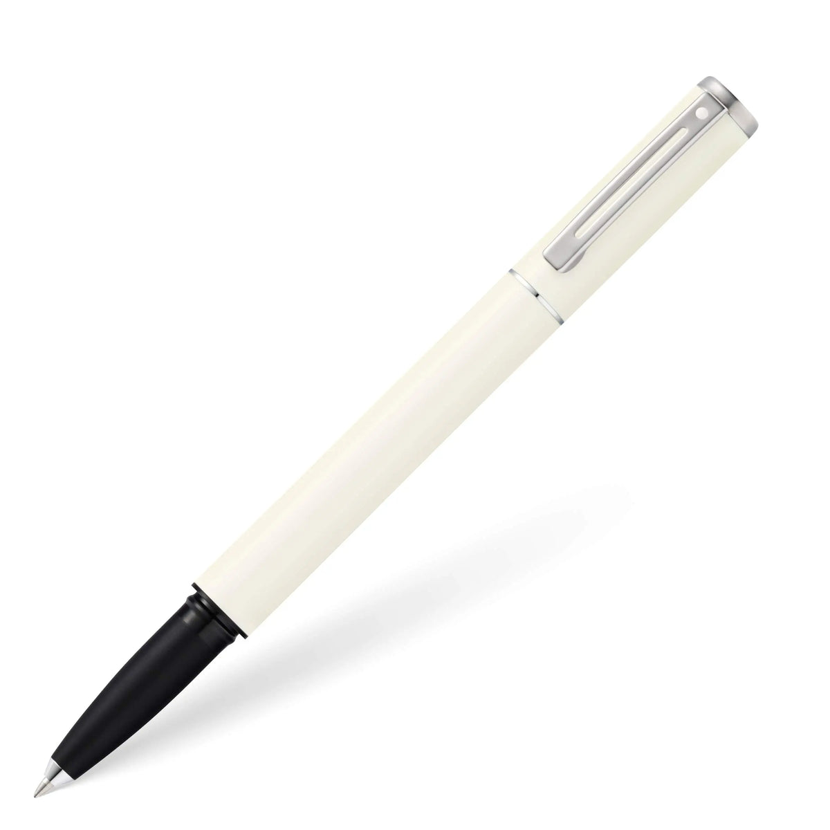 Sheaffer Pop Fountain Pen with Chrome Trim and Medium Nib in Gift Box cross