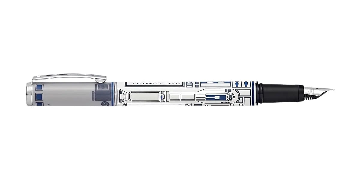 Sheaffer Pop Fountain Pen with Chrome Trim and Medium Nib in Gift Box cross