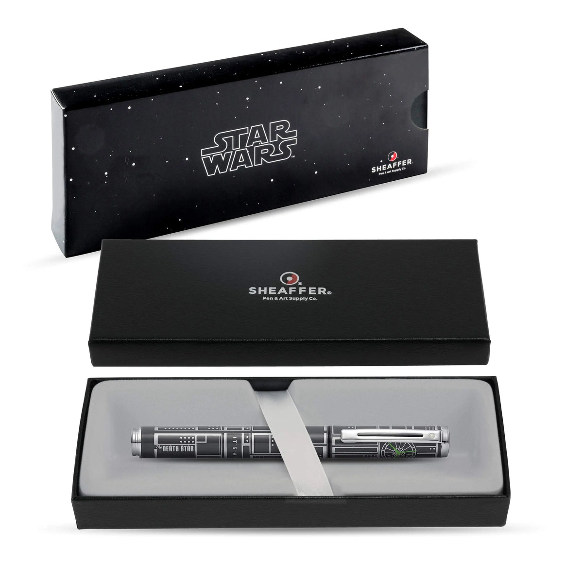 Sheaffer Pop Fountain Pen with Chrome Trim and Medium Nib in Gift Box cross