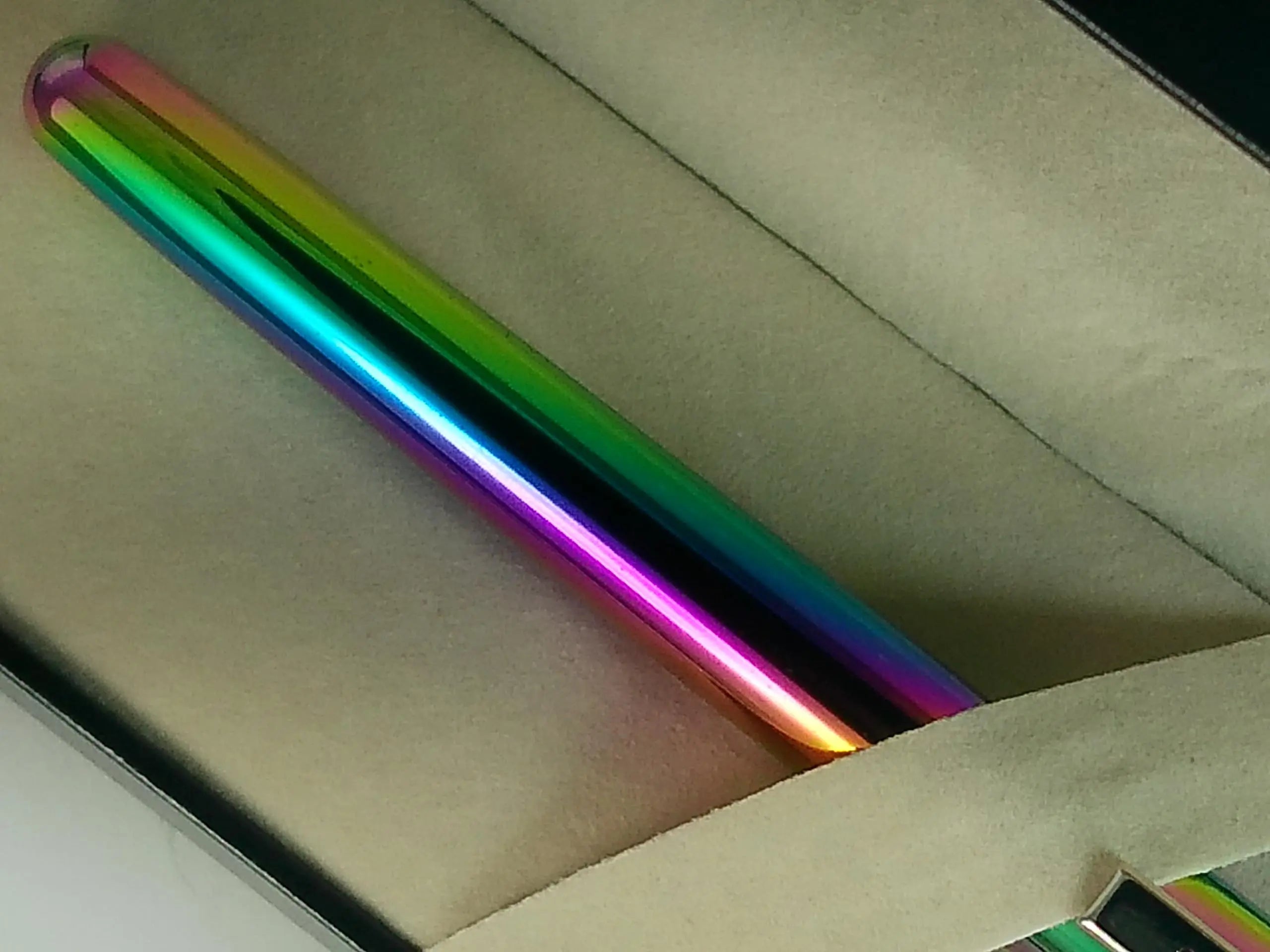 Sheaffer Prelude 9131 Fountain Pen, Titanium Oxide Rainbow Plasma Finish, Nickel Appointments, Made in USA Sheaffer