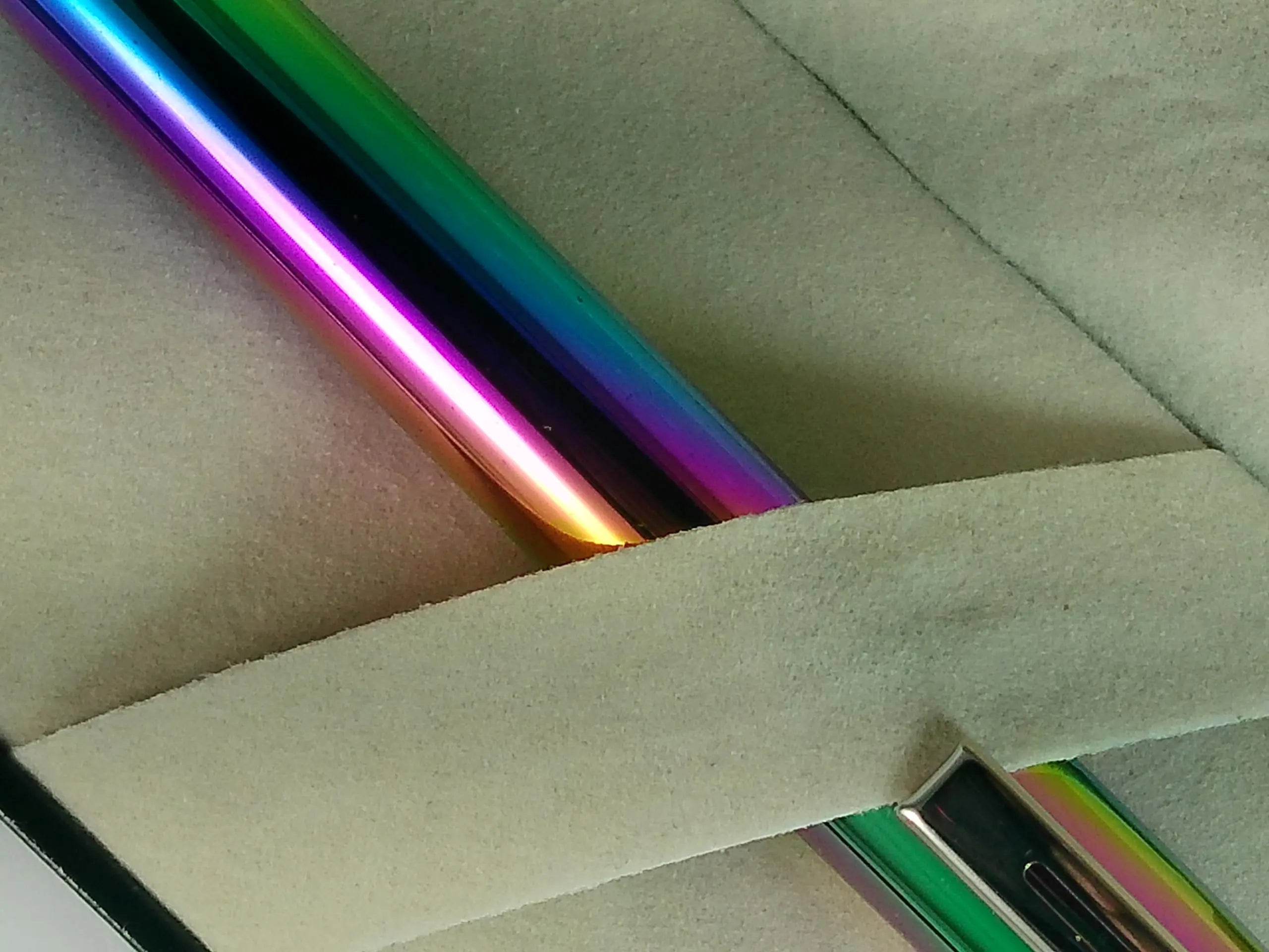 Sheaffer Prelude 9131 Fountain Pen, Titanium Oxide Rainbow Plasma Finish, Nickel Appointments, Made in USA Sheaffer