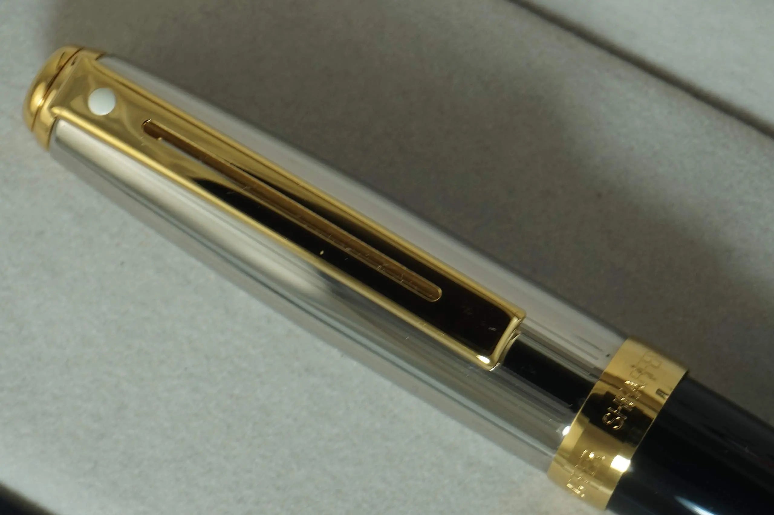 Sheaffer Prelude Black Onyx Lacquer with Chased Palladium Cap & 22KT Gold Appointments Mechanical 0.7MM Pencil Sheaffer