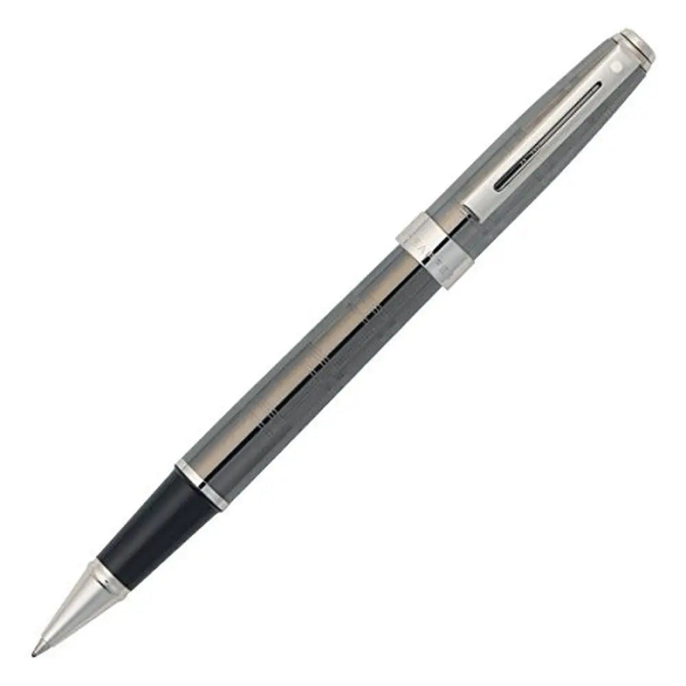 Sheaffer Prelude Signature Gunmetal Ceramic with Engraved Palladium Plate Trim Rollerball - crosspenmall.com