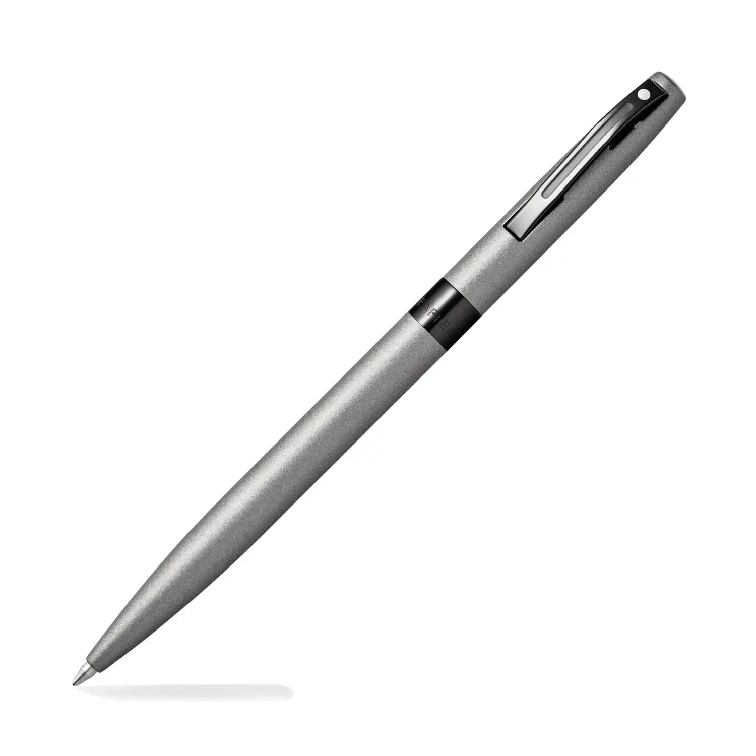 Sheaffer Reminder Slim, sleek silhouette, Innovative clickable clip Matte Gray Lacquer Ballpoint Pen - crosspenmall.com