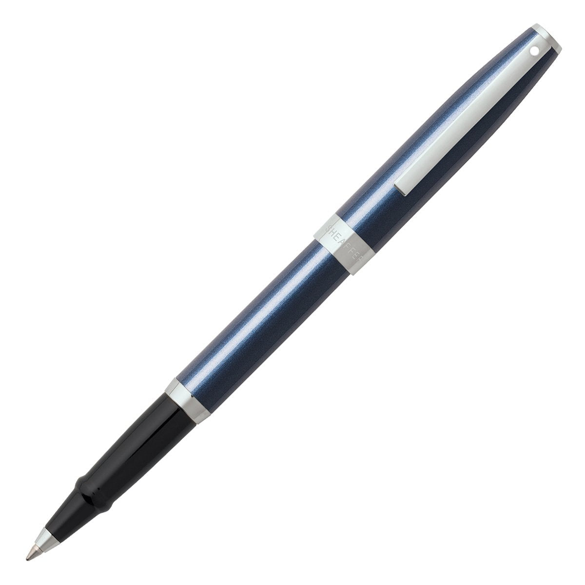 Sheaffer Sagaris Rollerball Pen, Metallic blue, Chrome Trim (E1947851) Sheaffer