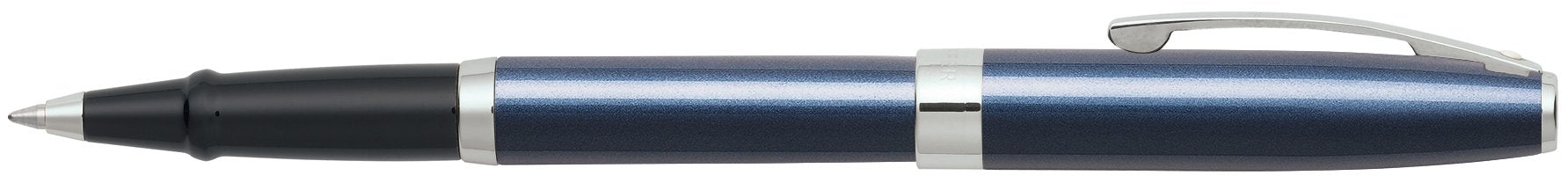 Sheaffer Sagaris Rollerball Pen, Metallic blue, Chrome Trim (E1947851) Sheaffer