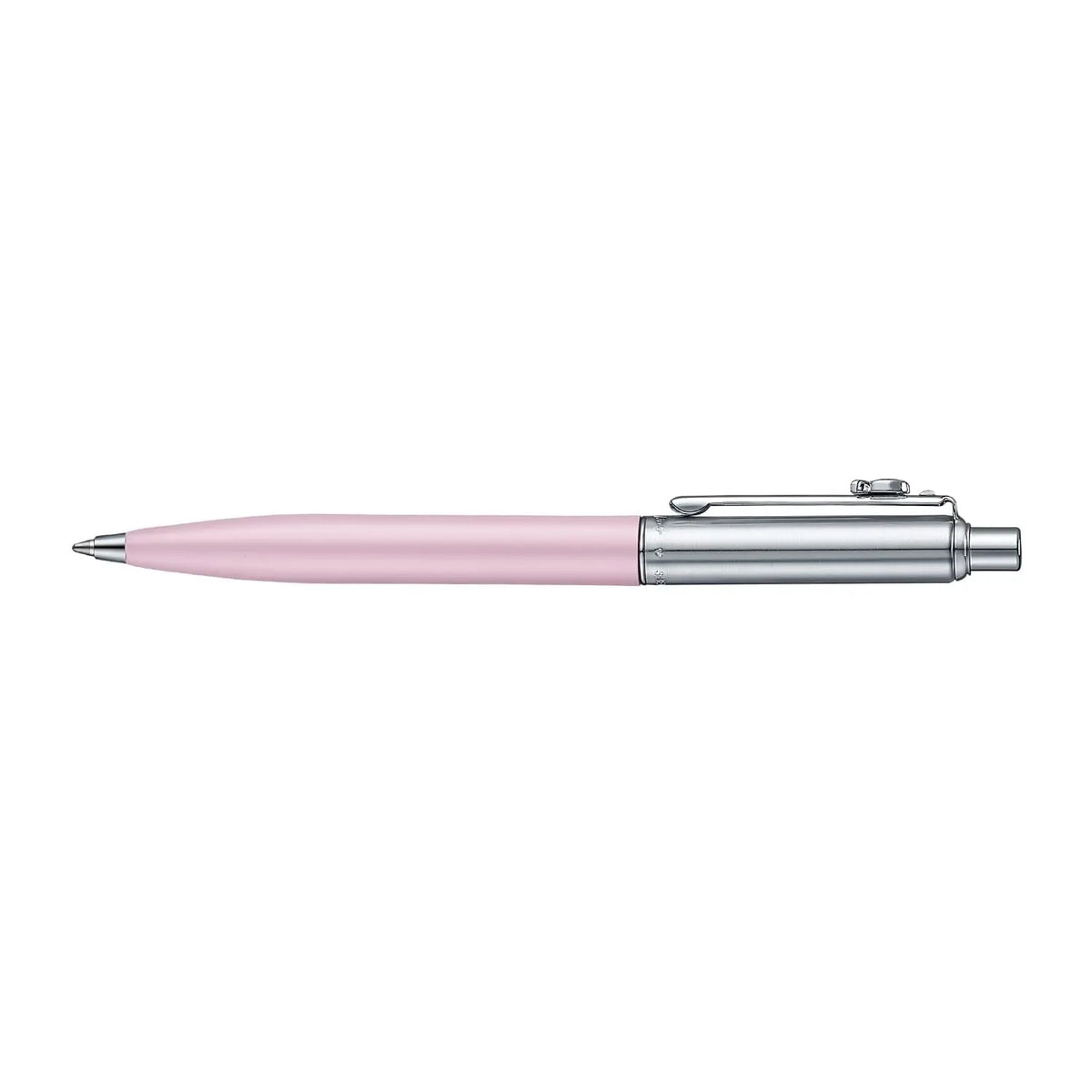 Sheaffer Sentinel Emily in Paris E321 Ballpoint Pen, Chrome-Plated Trims, Bow-Shaped Clip cross