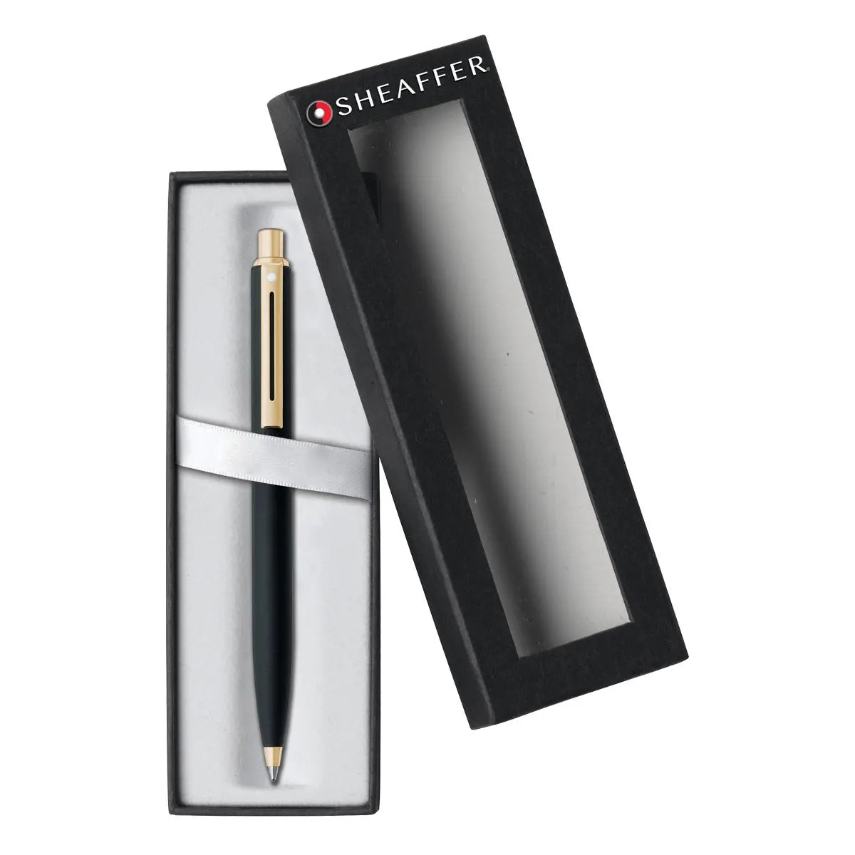 Sheaffer Sentinel Gold Tone Trim Ballpoint, Matt Black Cap & Barrel (E232751) Sheaffer