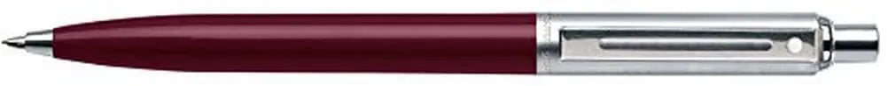 Sheaffer Sentinel Nickel Plate Trim Pencil - Burgundy Sheaffer