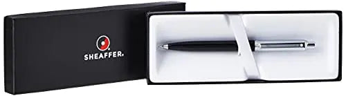 Sheaffer Sentinel - Refillable pencil, black resin barrel, brushed chrome cap - crosspenmall.com