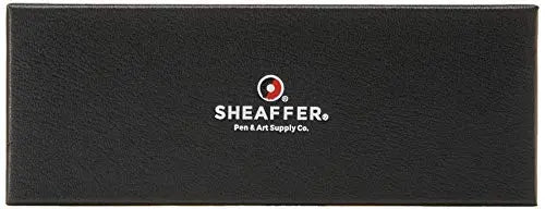 Sheaffer Sentinel, Black Resin Barrel, Chrome Cap, Nickel Plate Trim, Ballpoint Sheaffer