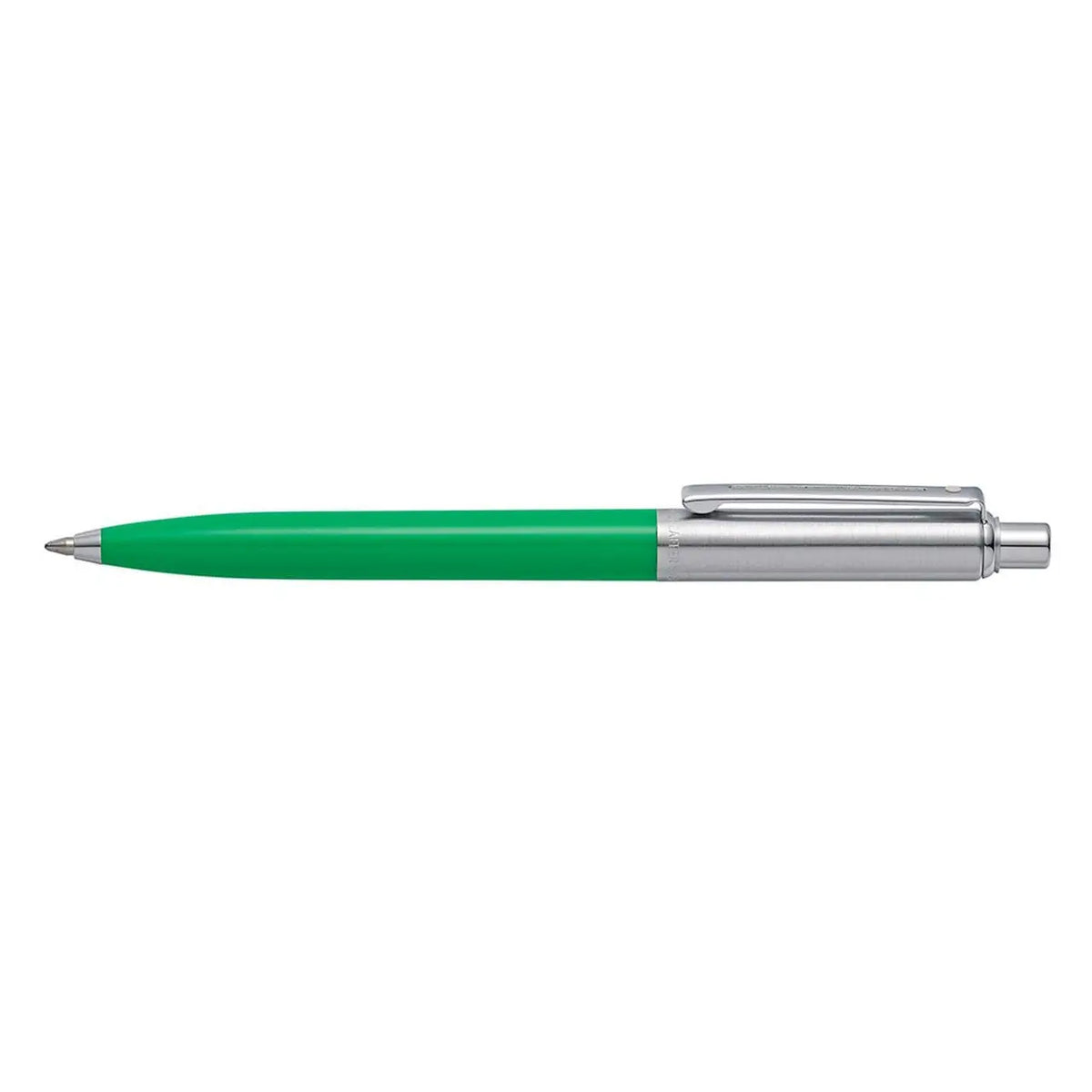 Sheaffer Sentinel, Black Resin Barrel, Chrome Cap, Nickel Plate Trim, Ballpoint cross