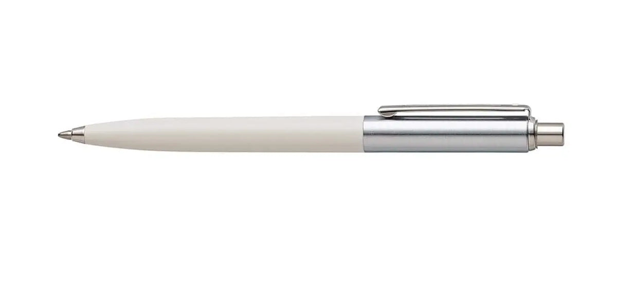 Sheaffer Sentinel, Black Resin Barrel, Chrome Cap, Nickel Plate Trim, Ballpoint cross
