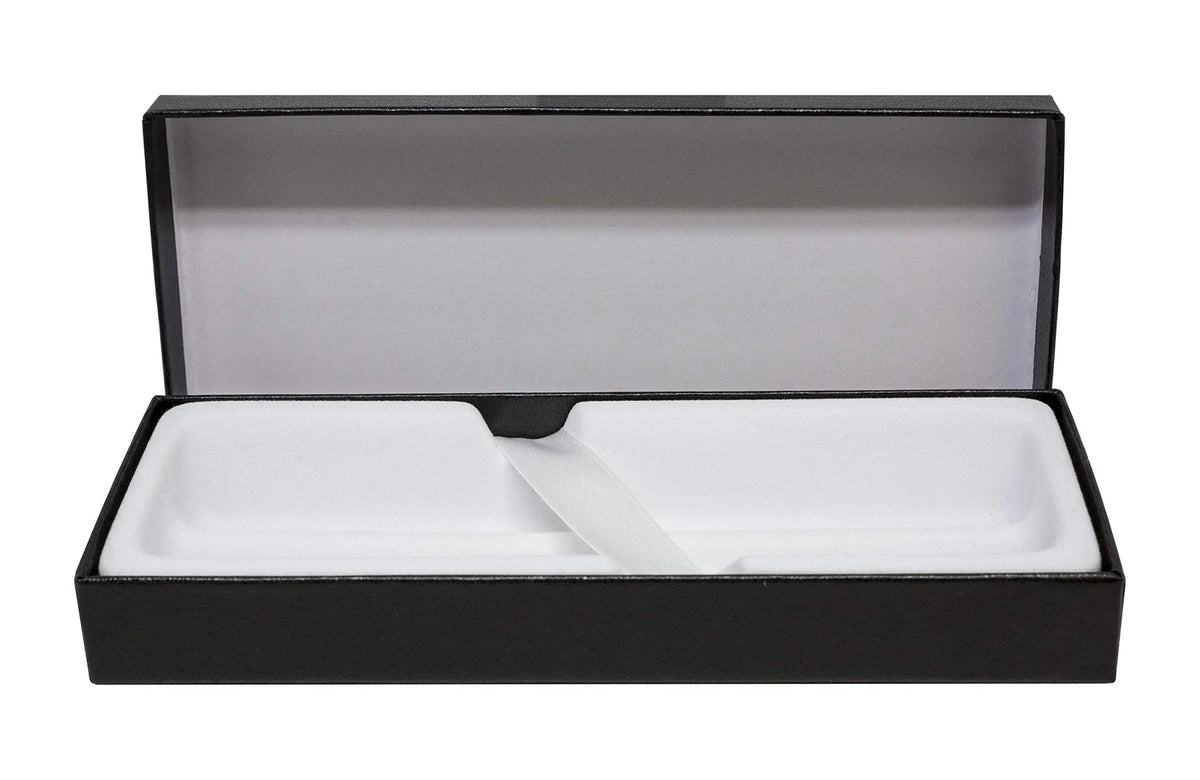 Sheaffer Sentinel, Black Resin Barrel, Chrome Cap, Nickel Plate Trim, Ballpoint cross