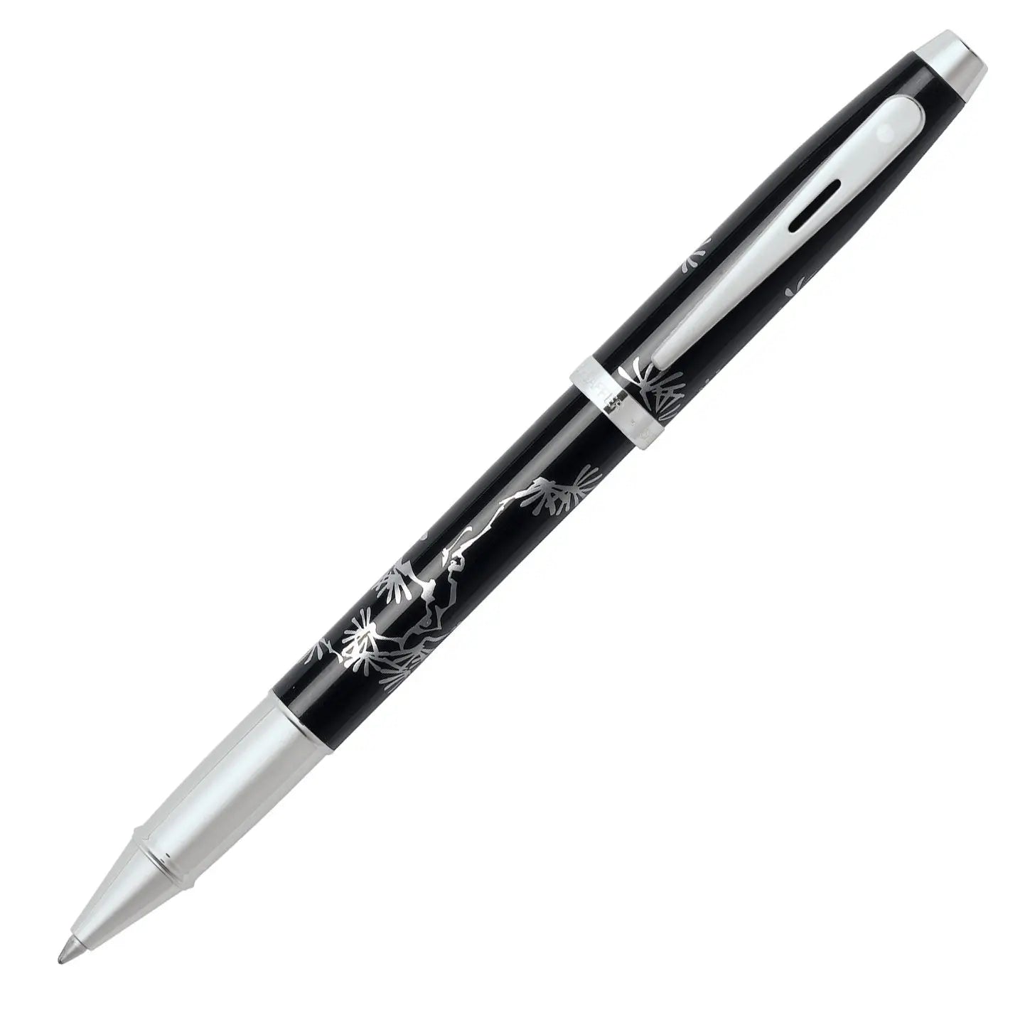 Sheaffer Silk Screened Pine Design Rollerball, Black (9298-1) Sheaffer