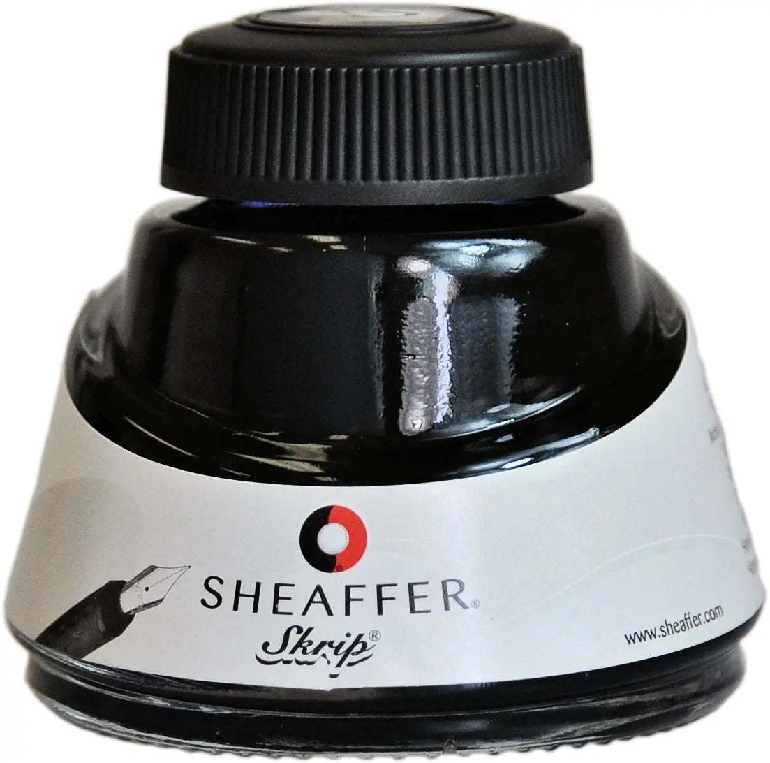 Sheaffer Skrip Jet Blue/Black Bottled Ink, 50ml -94211 Sheaffer
