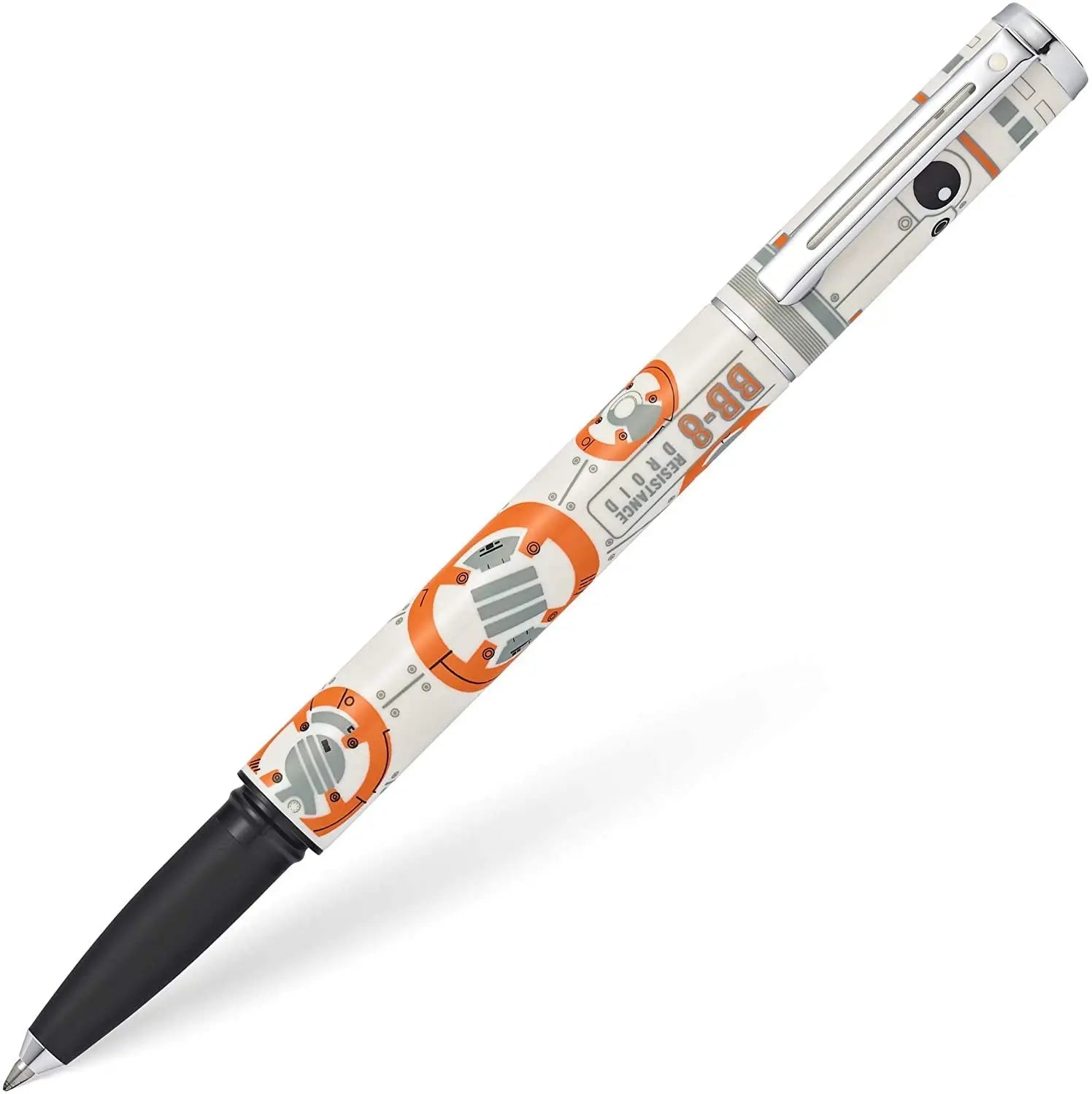 Sheaffer Star Wars BB-8 with BB-8 themed design and authentic character details, Polished appointments Gel Rollerball Pen - crosspenmall.com