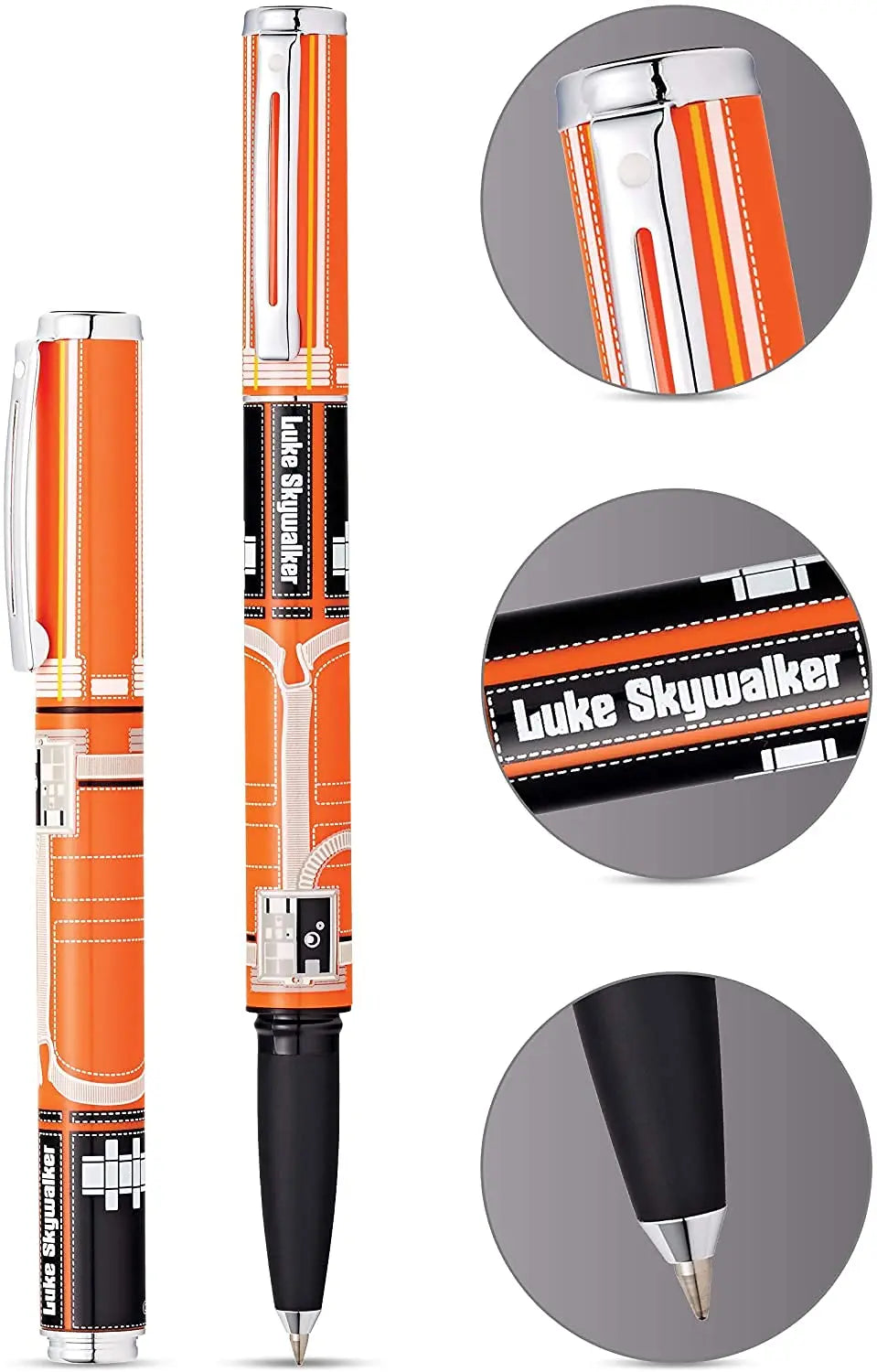 Sheaffer Star Wars Luke Skywalker with Luke Skywalker themed design and authentic character details, Polished appointments Medium Rollerball Pen Sheaffer
