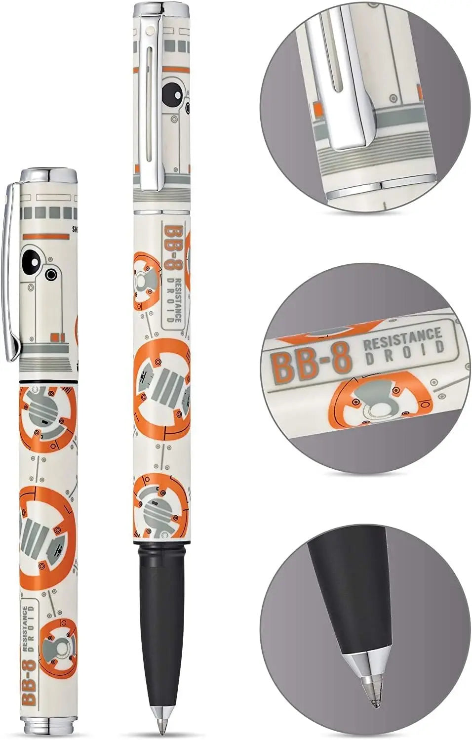 Sheaffer Star Wars™ BB-8™ with BB-8™ themed design and authentic character details, Polished appointments Gel Rollerball Pen Sheaffer