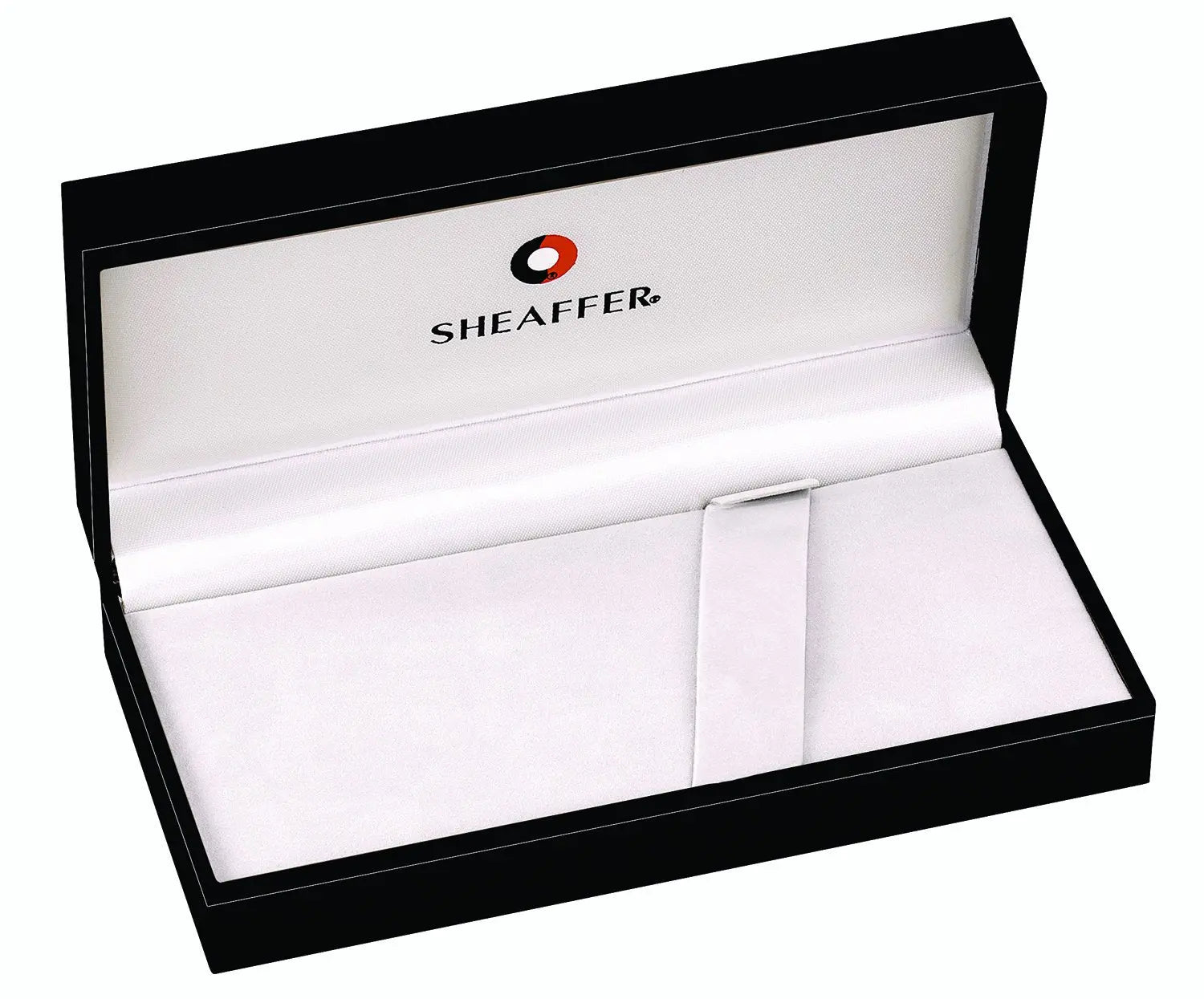 Sheaffer Striped Roller Pen Featuring Chrome Plate Trim - Jet Black - crosspenmall.com