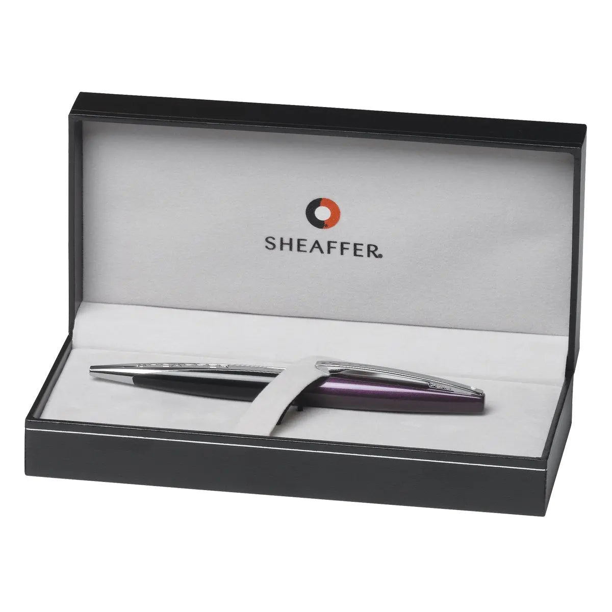 Sheaffer Taranis Ballpoint Pen, Amethyst Brilliant, Chrome Trim (E2944751-PB2) - crosspenmall.com