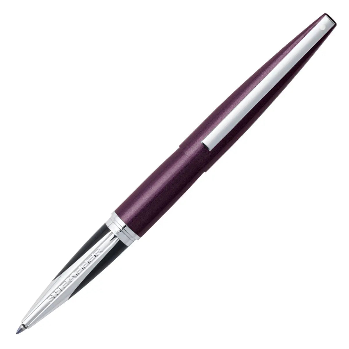 Sheaffer Taranis Rollerball Pen, Amethyst Brilliant, Chrome Trim (E1944751-PB2) - crosspenmall.com