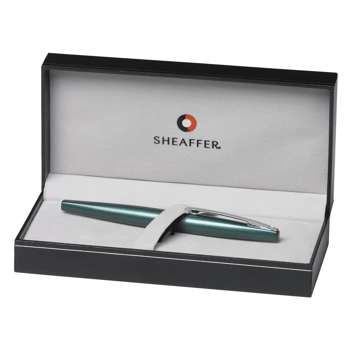 Sheaffer Taranis Rollerball Pen, Forest Green, Chrome Trim (E1944651-PB2) - crosspenmall.com