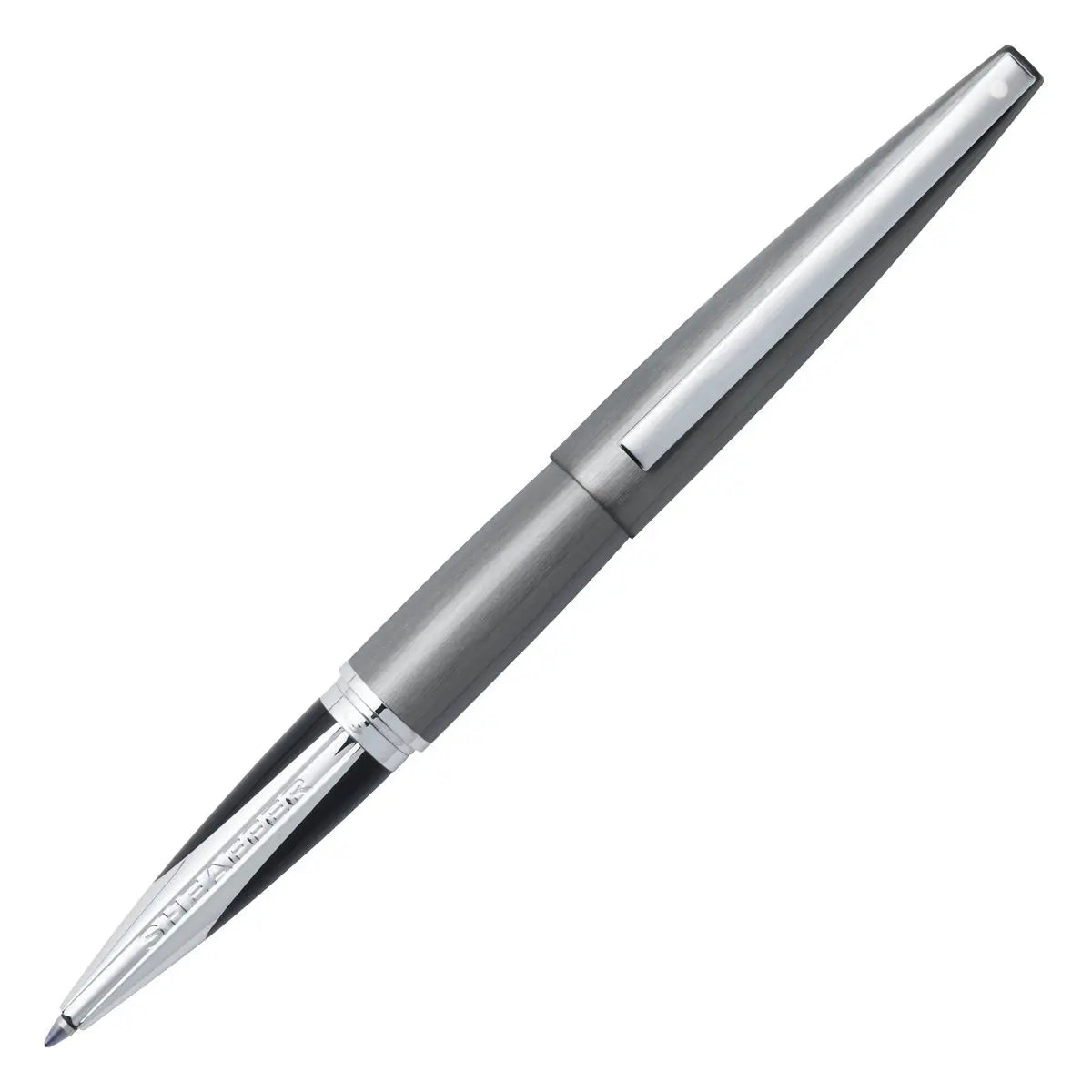 Sheaffer Taranis Rollerball Pen, Icy Gunmetal, Chrome Trim (E1944151-PB2) - crosspenmall.com