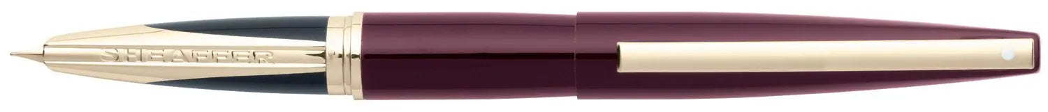 Sheaffer Taranis Stormy Wine Fountain Pen: Fine Nib Sheaffer