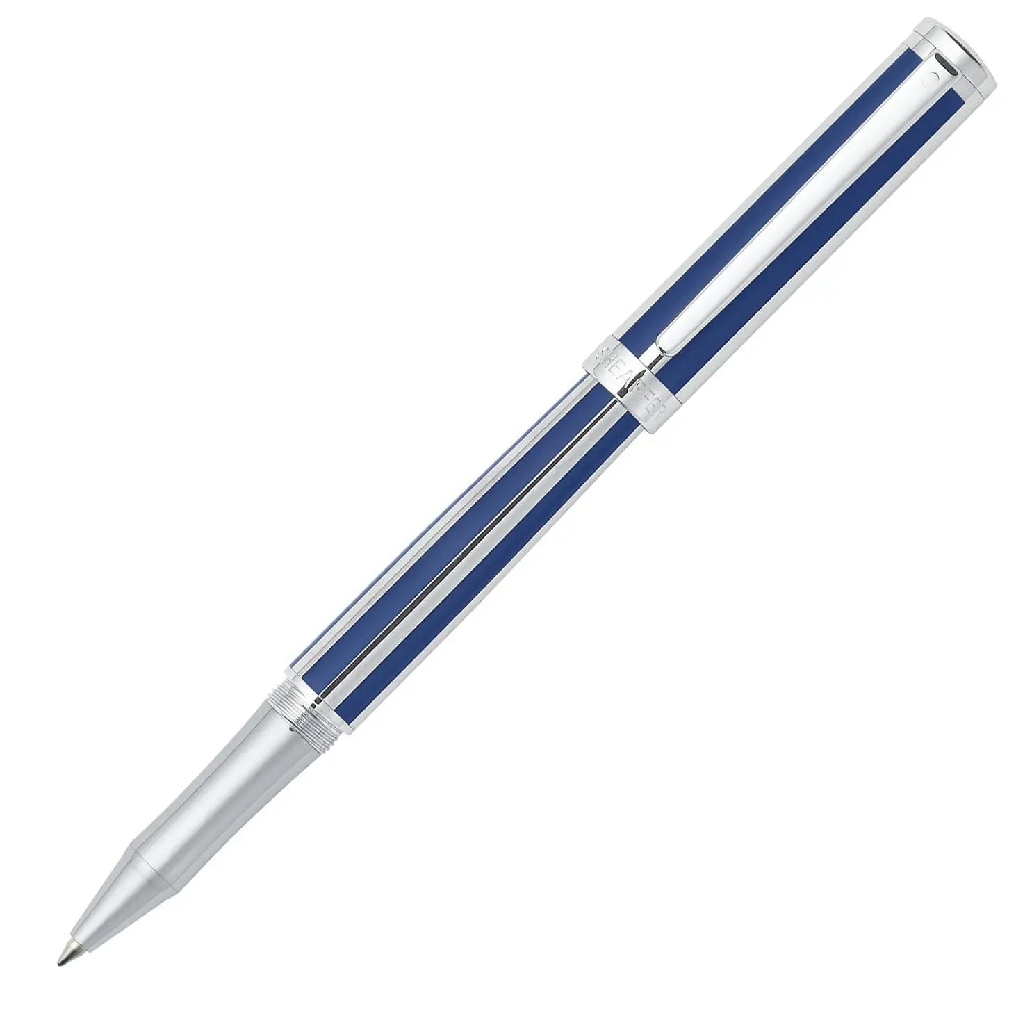 Sheaffer Ultra-marine Lacquer Blue Striped Intensity Rollerball Pen Sheaffer