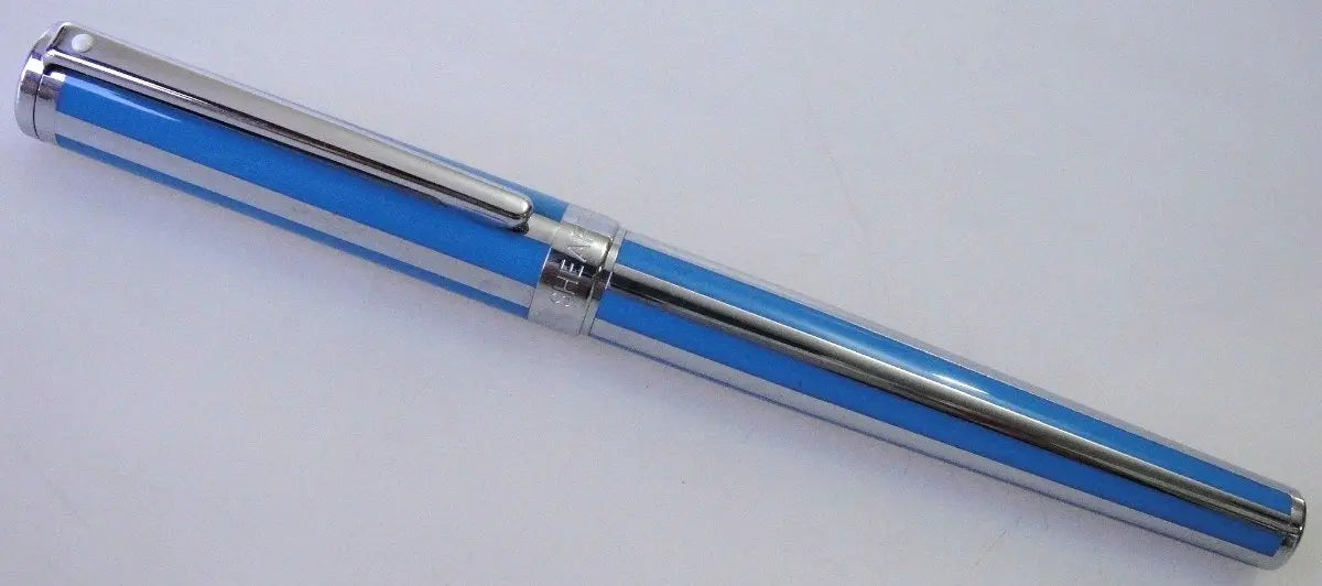 Sheaffer Ultra-marine Lacquer Blue Striped Intensity Rollerball Pen Sheaffer