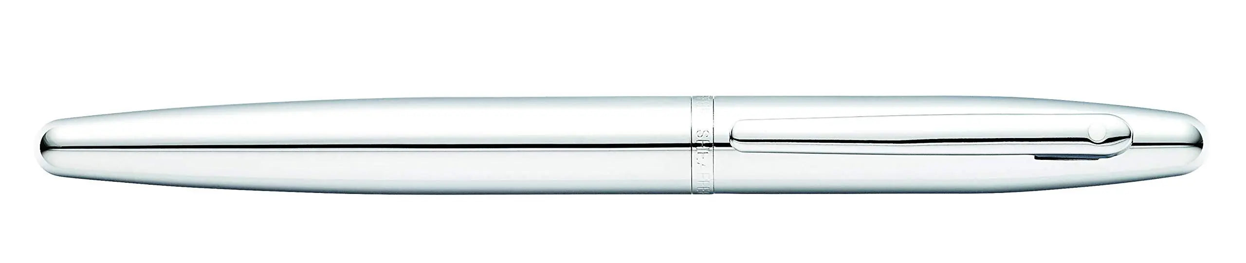 Sheaffer VFM Chrome Fountain Pen with Polished Chrome Trim - crosspenmall.com