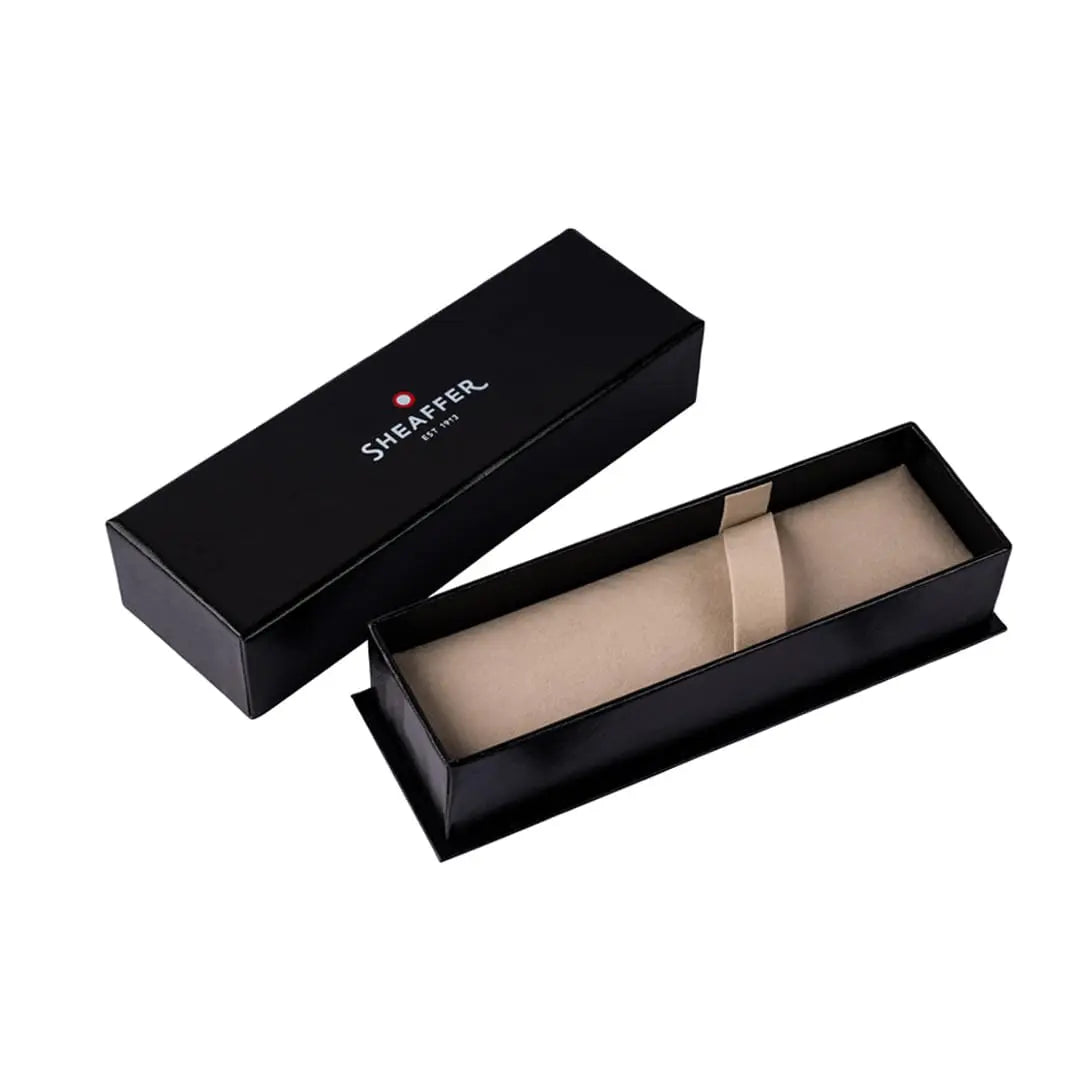 Sheaffer Vfm Matte Black Ballpoint Pen with Chrome Trim Sheaffer