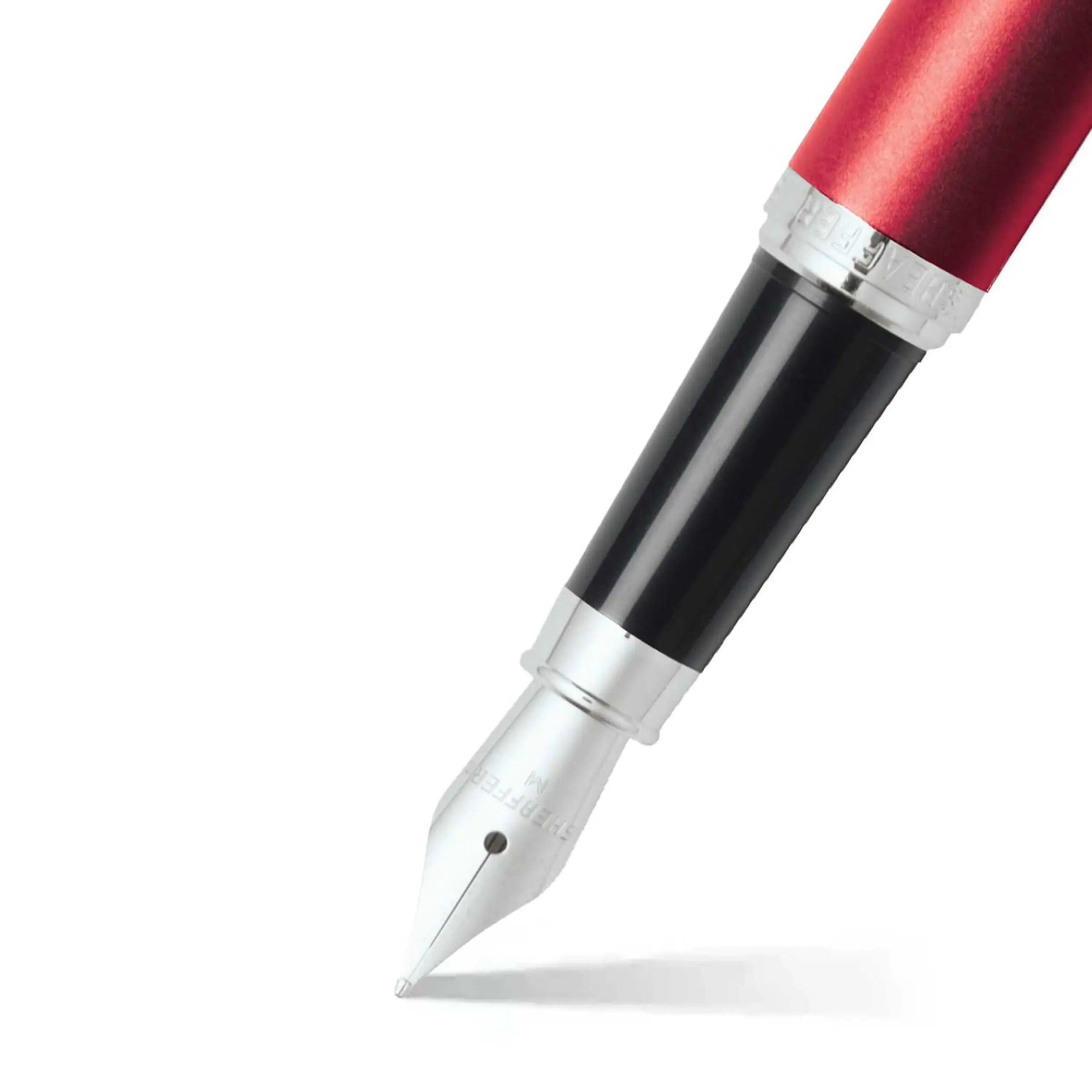 Sheaffer Vfm Matte Black Ballpoint Pen with Chrome Trim Sheaffer