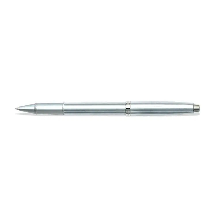 Sheaffer® 100 Brushed Chrome With Shiny Chrome Trim Rollerball Pen - My Store