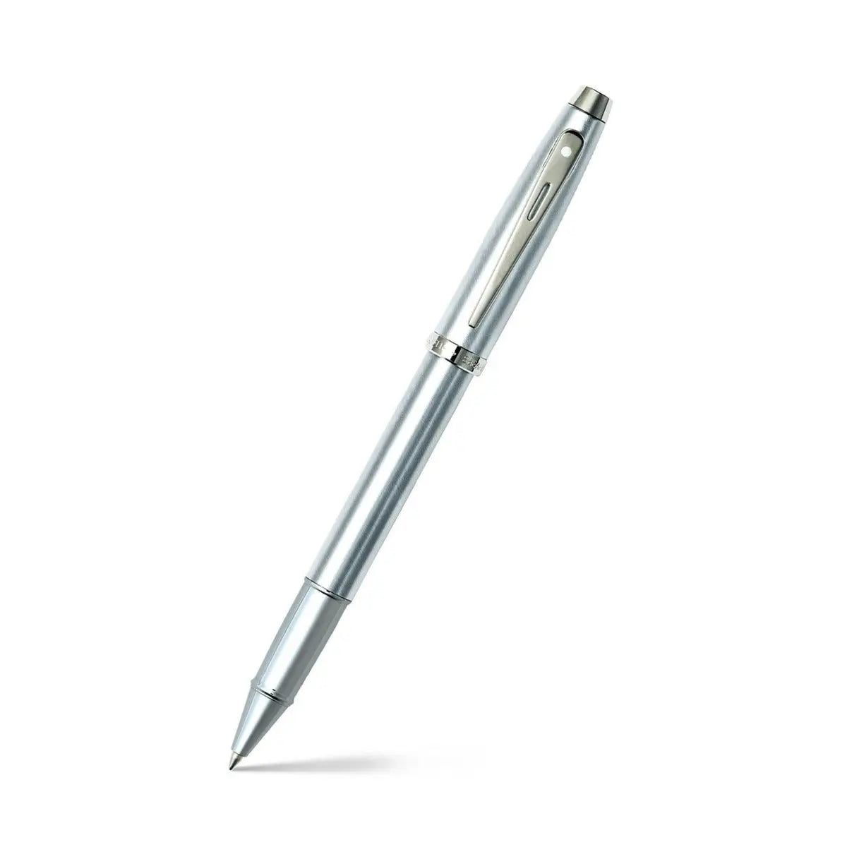 Sheaffer® 100 Brushed Chrome With Shiny Chrome Trim Rollerball Pen - My Store