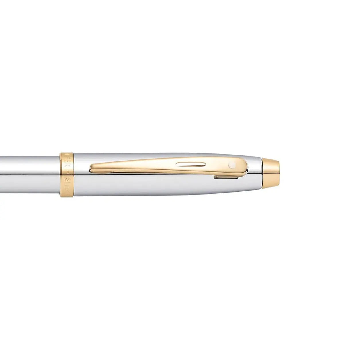 Sheaffer® 100 Chrome with Gold Trims Ballpoint Pen - My Store