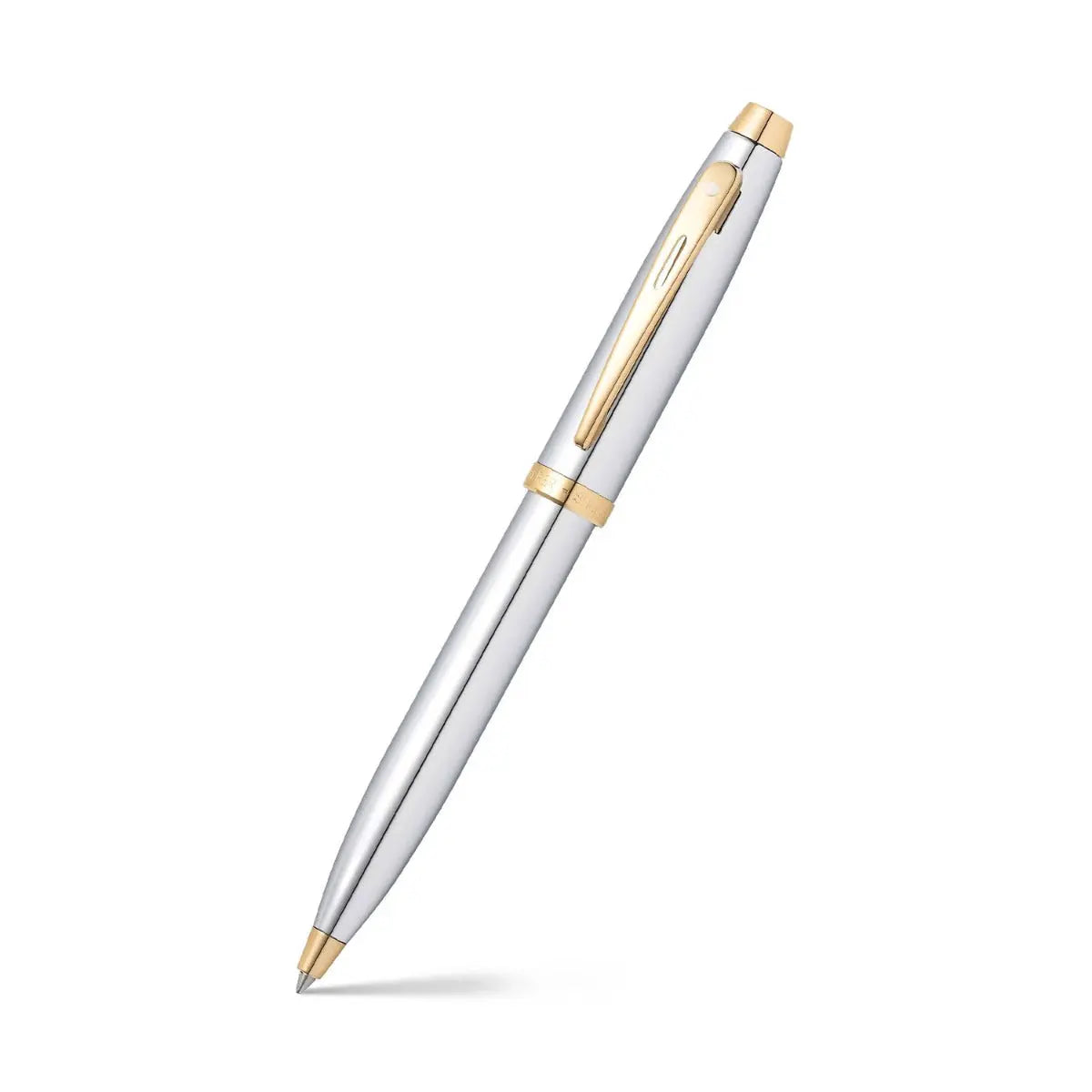 Sheaffer® 100 Chrome with Gold Trims Ballpoint Pen - My Store