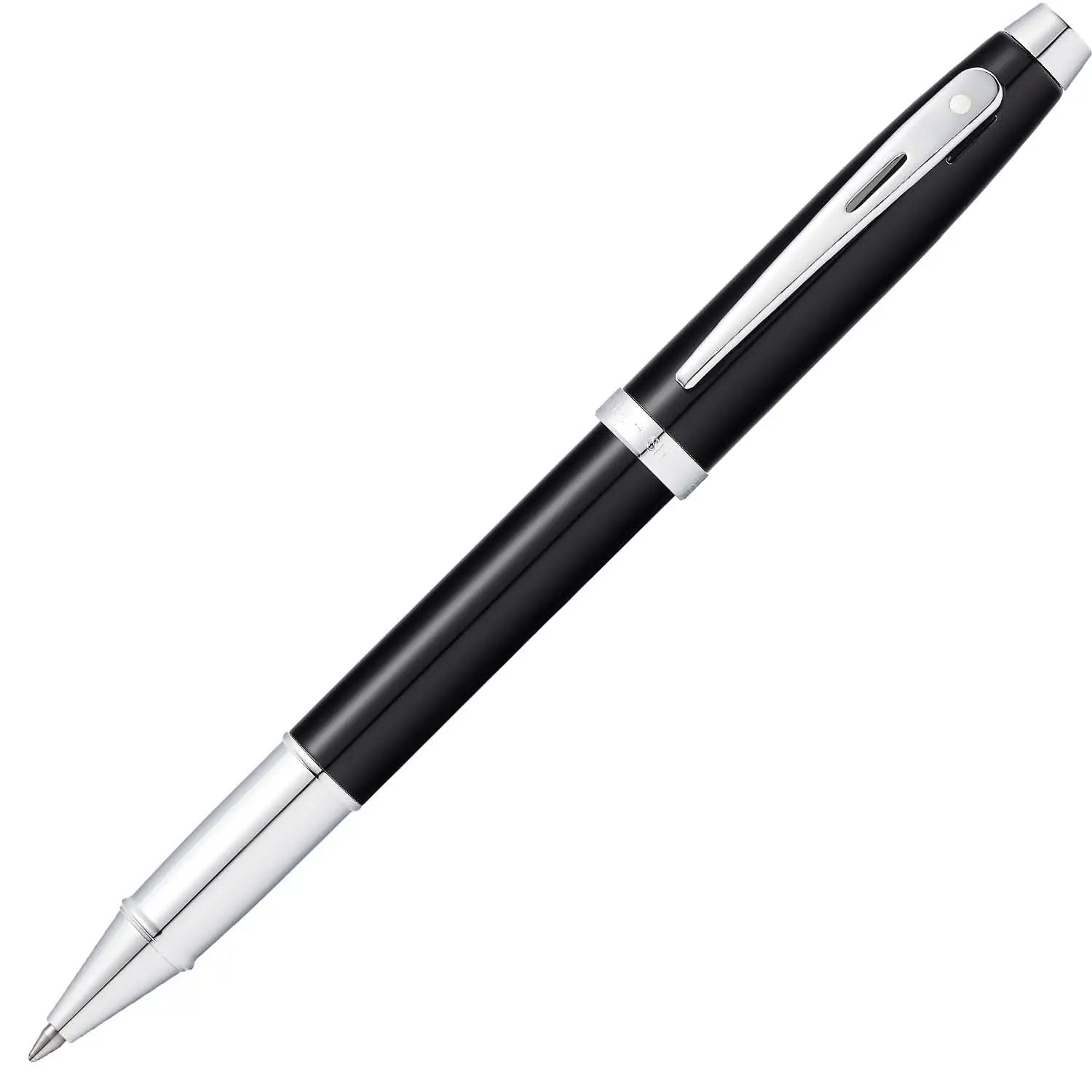 Sheaffer® 100 Glossy Black With Chrome Trims Rollerball Pen - My Store