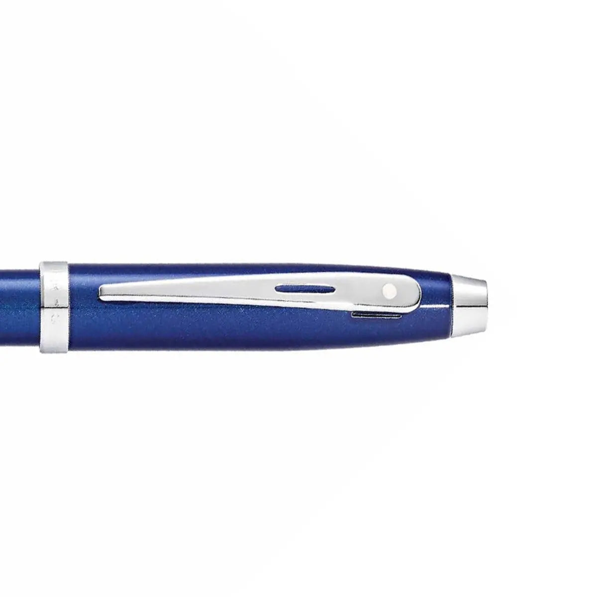 Sheaffer® 100 Glossy Blue with Chrome Trims Ballpoint Pen - My Store